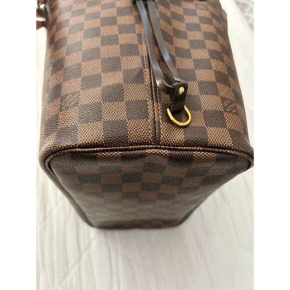 Louis Vuitton MM Ebene Damier Neverfull Tote Shoulder Bag AR0128 - Picture 6 of 13